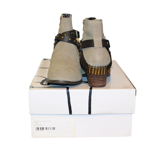 NEW DV by Dolce Vita Women's Jacy Ankle Boots Suede Zipper - Picture 9 of 12